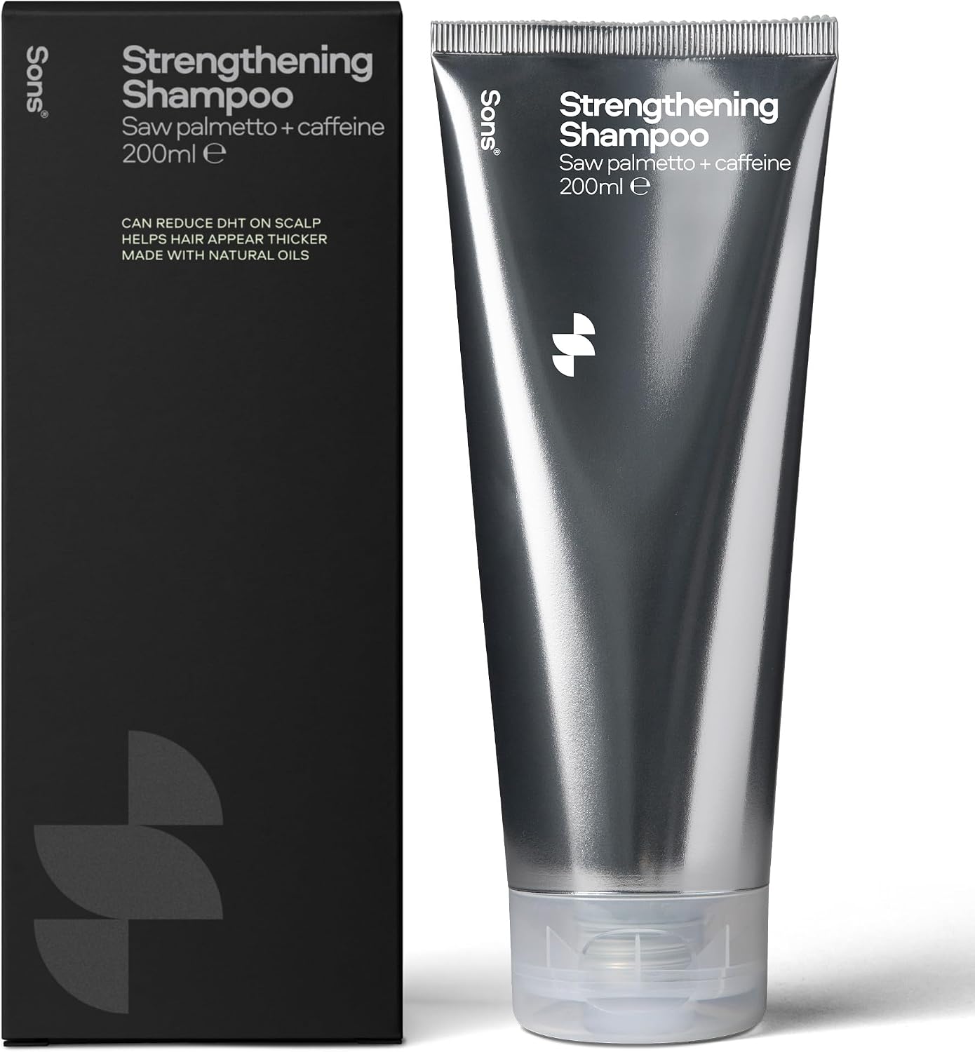 Sons Hair Growth Shampoo (1x200ml) for Men With Caffeine & Saw Palmetto
