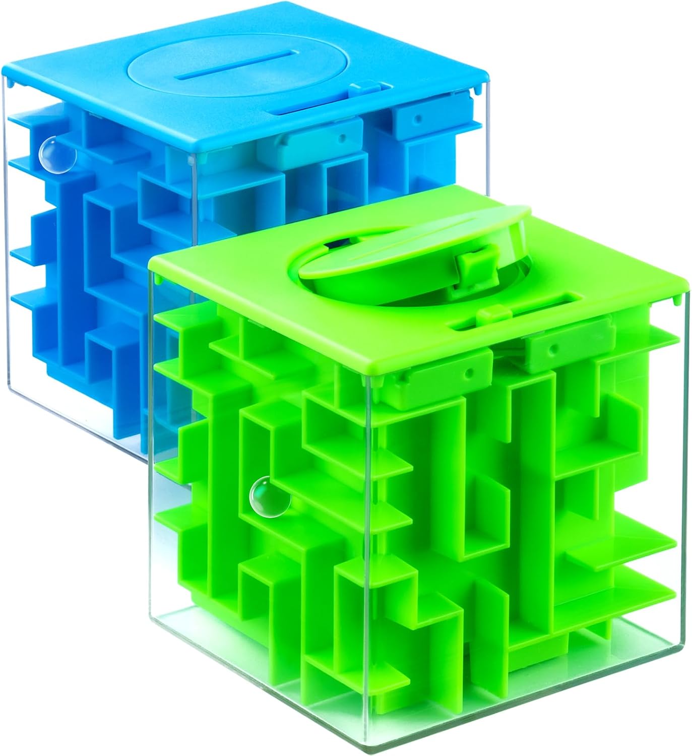iKeelo Money Maze Puzzle Box (2 Pack), Makes Cash Gift Giving Much More Fun