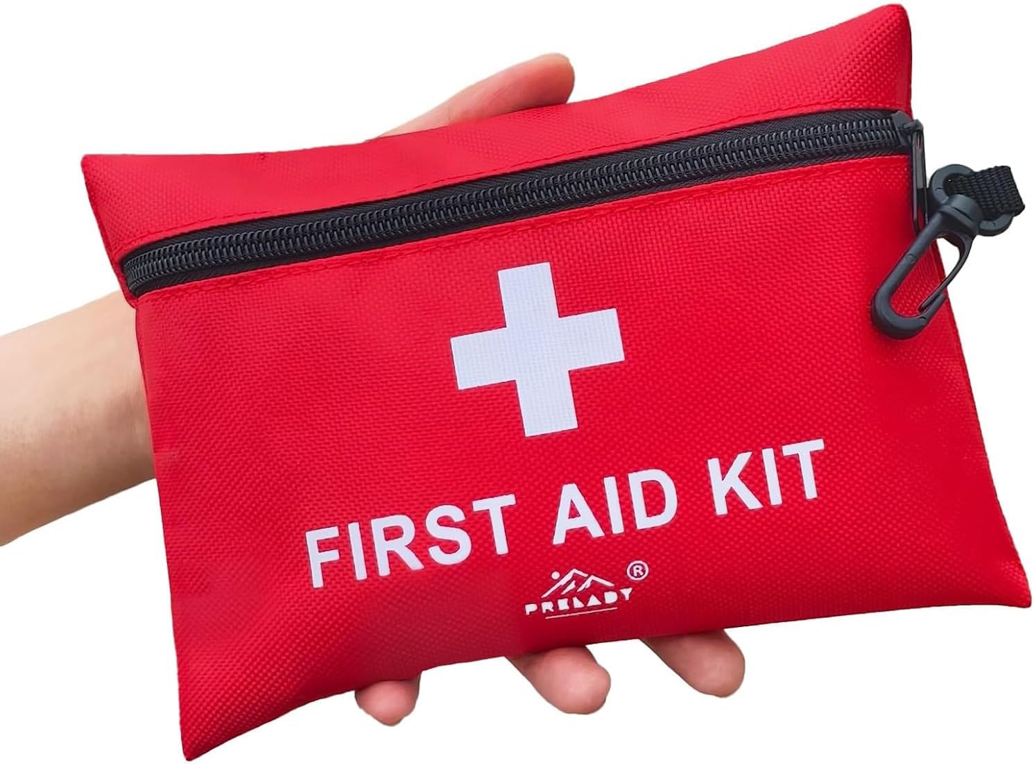152 Piece Small First Aid Kit, Travel Size First Aid Kit TSA Approved, Mini Forst aid kit for Home, Car, Travel, Camping, Truck, Sports, Office, Hiking Med Kit for Backpack