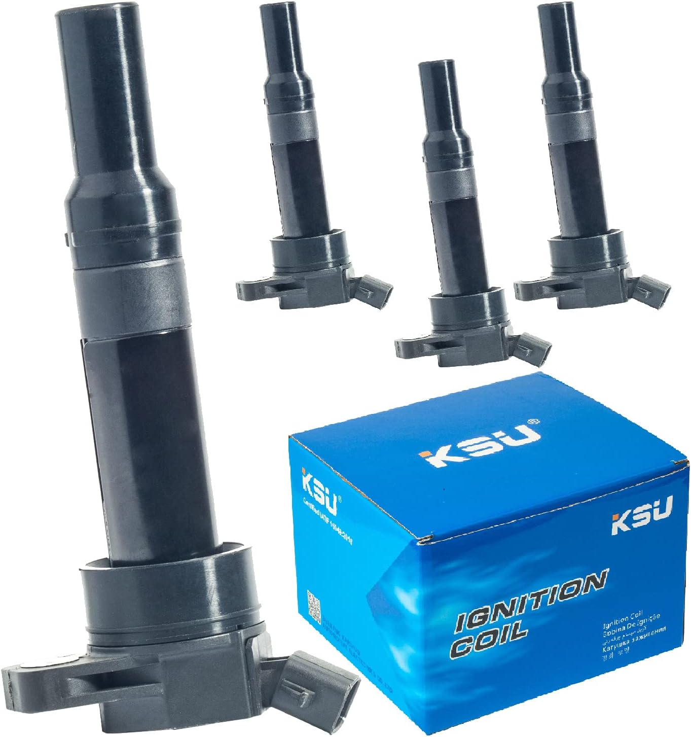 Ignition Coil Pack for Kia Soul Forte Hyundai Tucson Elantra 2011-2016 (1.8L 2.0L ONLY) Replacement for UF651 5C1861 C1804 1788511 273002E000(4 pack)