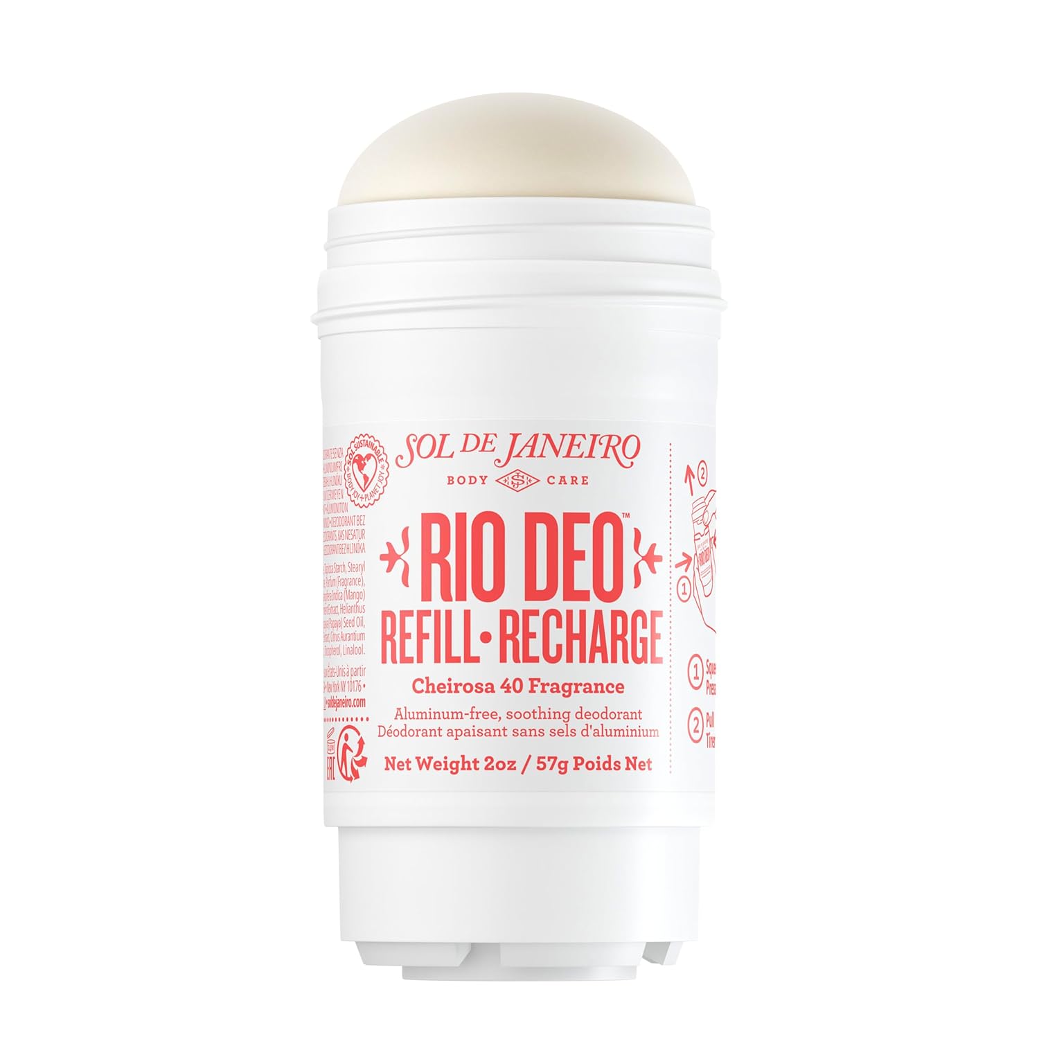 Sol de Janeiro Rio Deo Aluminum-Free Deodorant Refill Cartridge