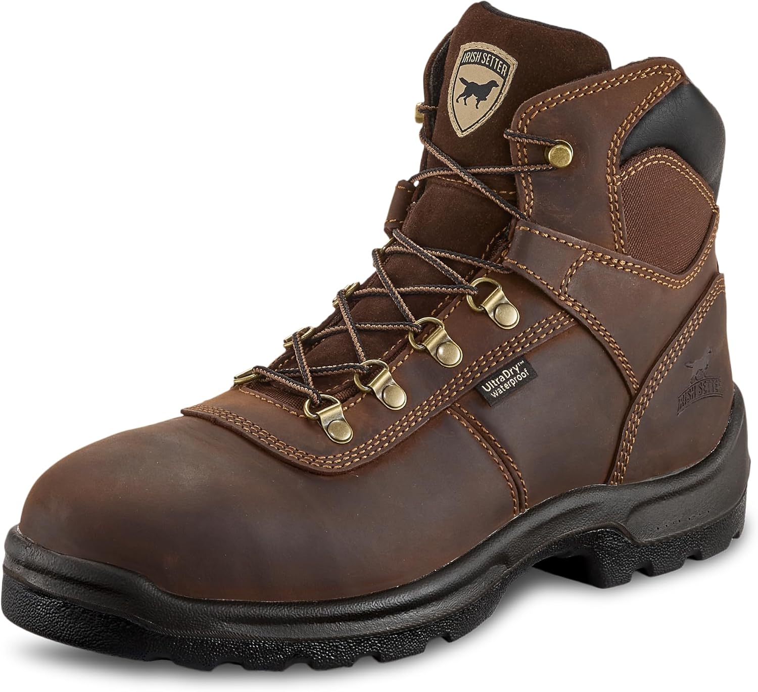 Irish Setter, Ely, Men's, 6", Waterproof, Steel Safety Toe, Work Boot