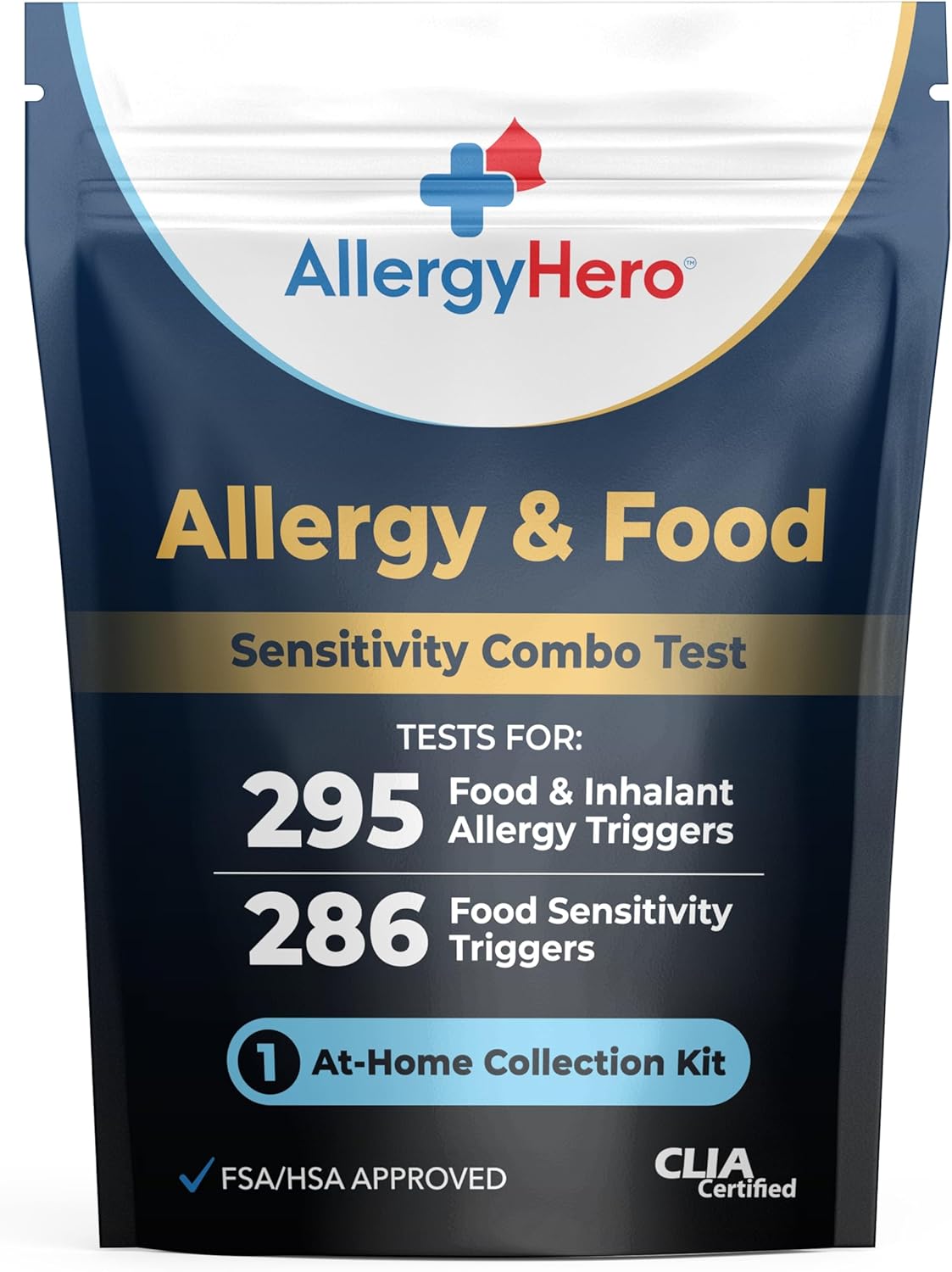 Allergy Hero Combo Test - Food Sensitivity - Food and Inhalant Allergy - 581 Items Tested