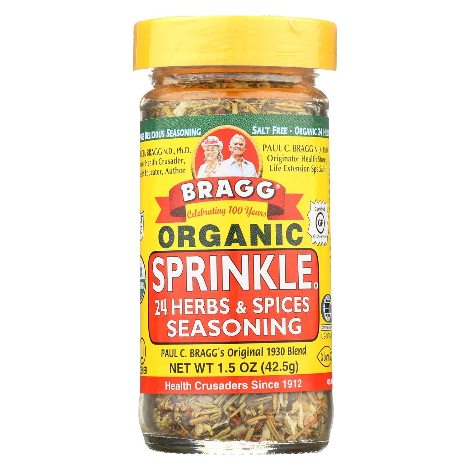 Bragg, Sprinkles & Herbs Spices, 1.5 Oz