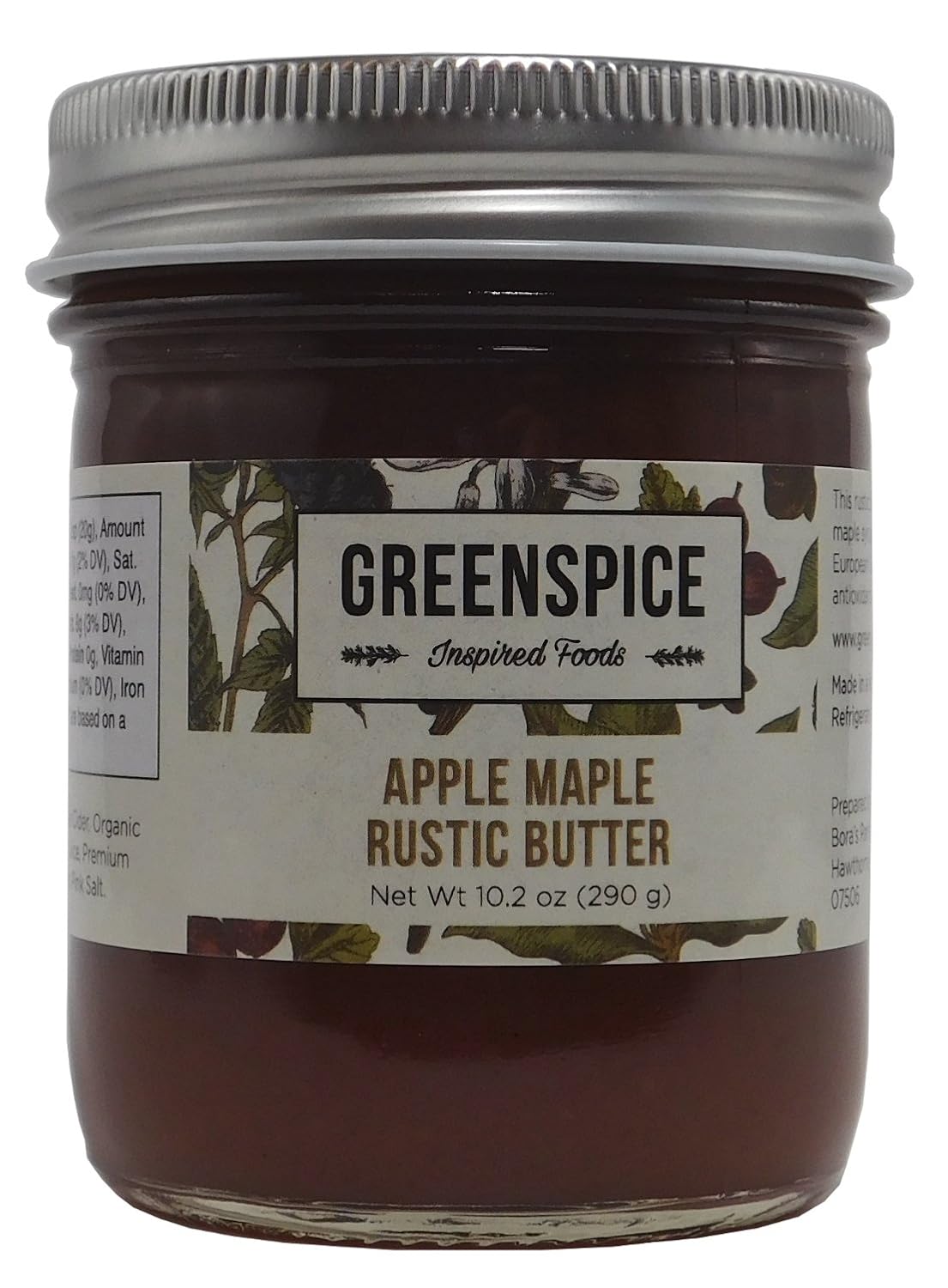 GREENSPICE Spread Apple Maple, 10.2 OZ