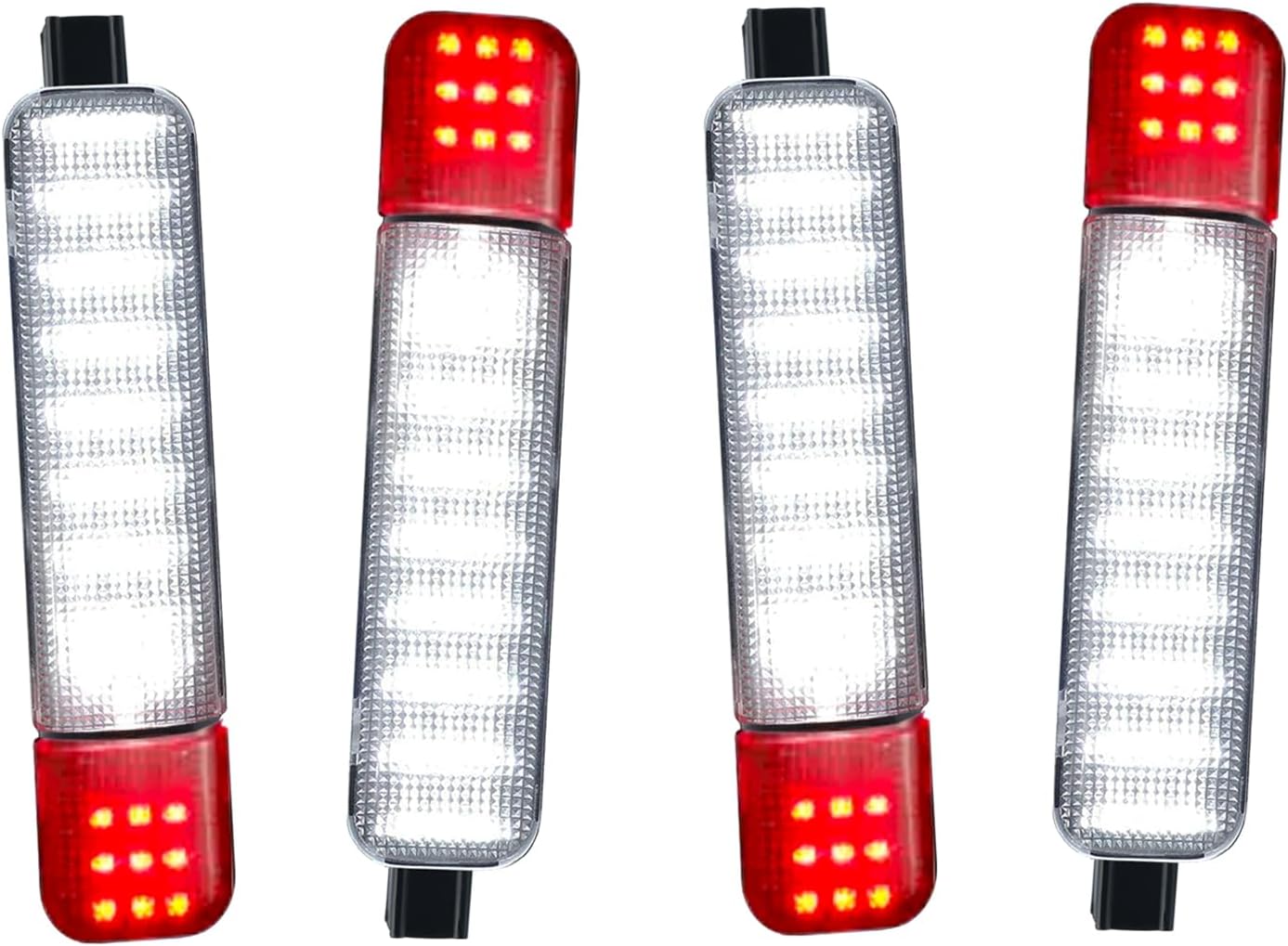 4PCS Led Doors Panel Light Interior Courtesy Lights Compatible with Chevy Silverado GMC C/K,Sierra 1500 2500 3500, Suburban, Avalanche, Hum-mer H2 Yukon