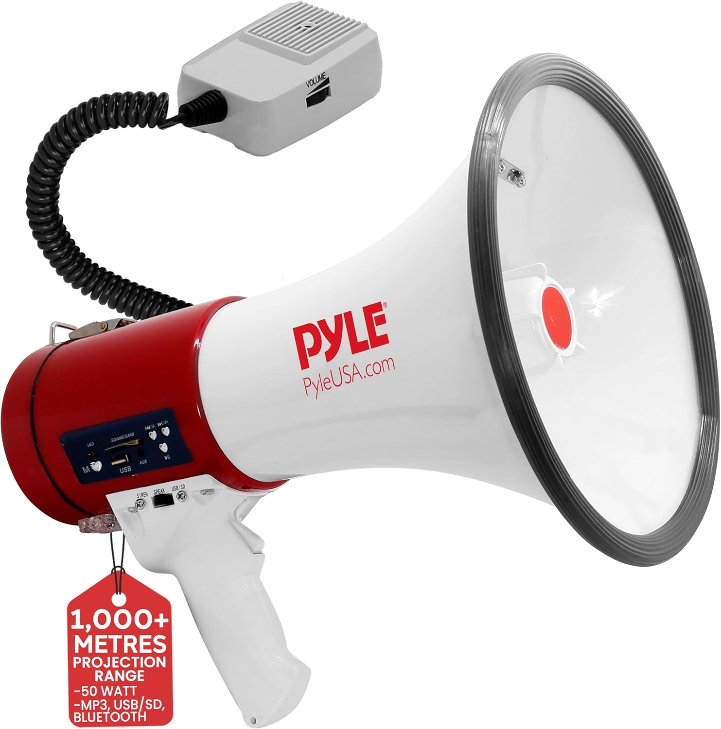 Pyle Megaphone With Siren