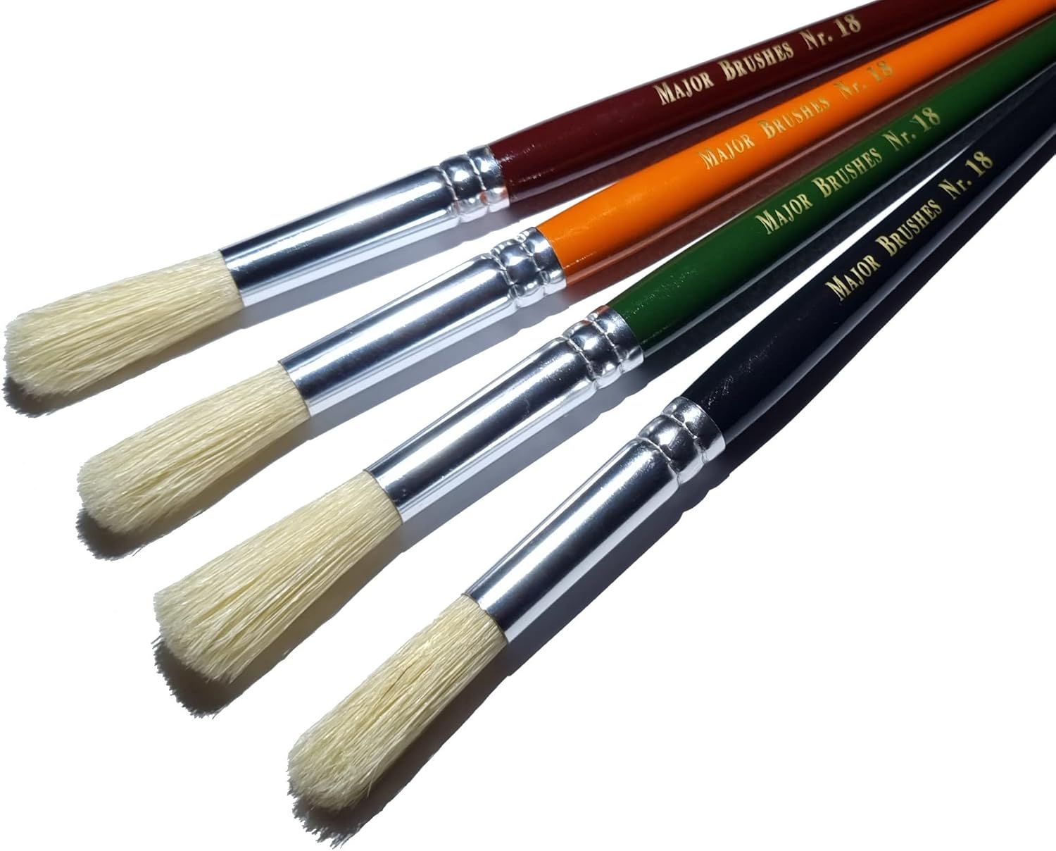Major Brushes Children’s Chunky Size 18 Paint Brushes - Set of 4