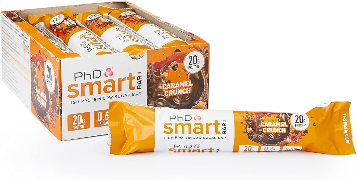 PhD Nutrition Smart Bar, Caramel Crunch