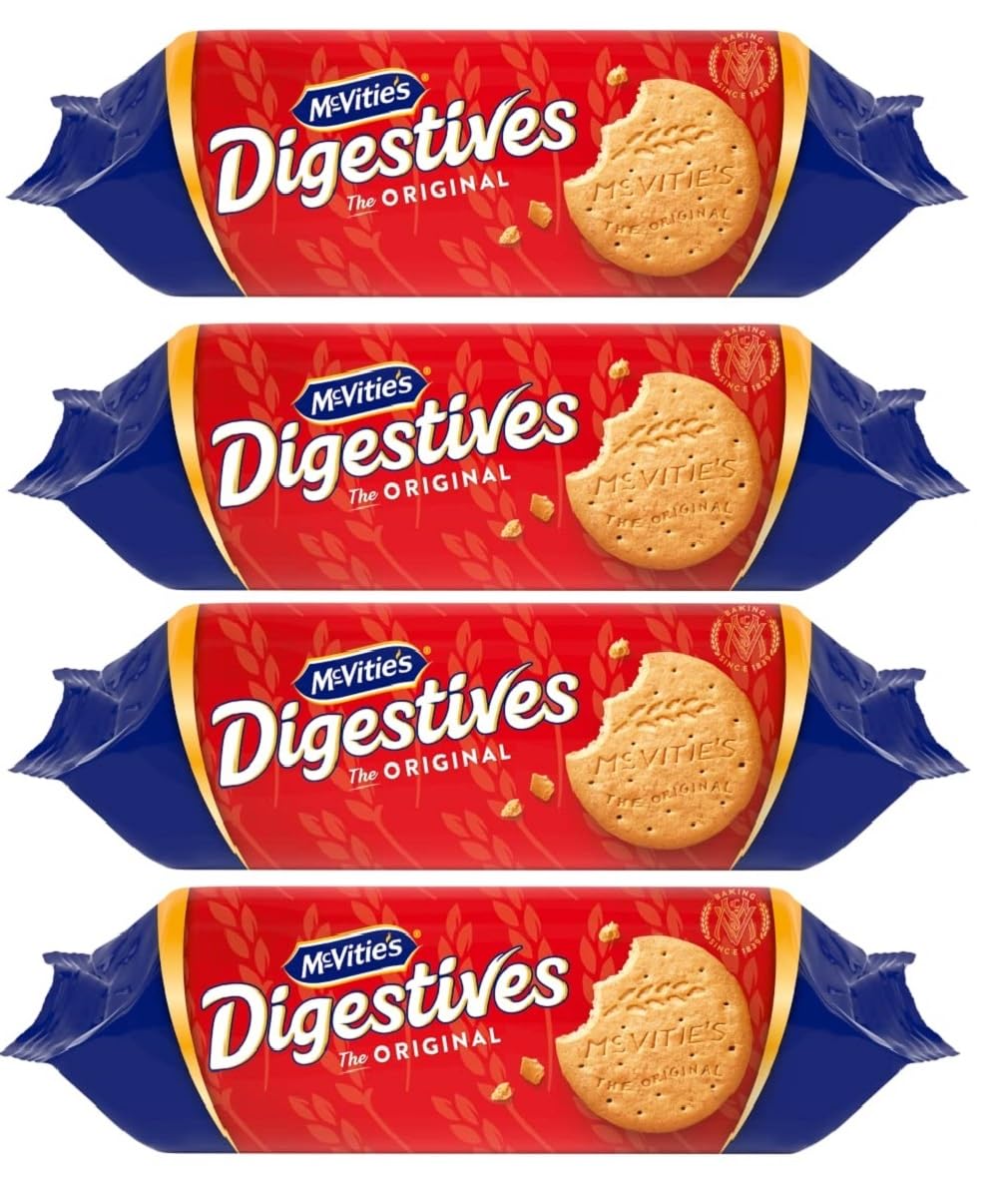 McVities Digestive Biscuits 360g (Pack of 4)