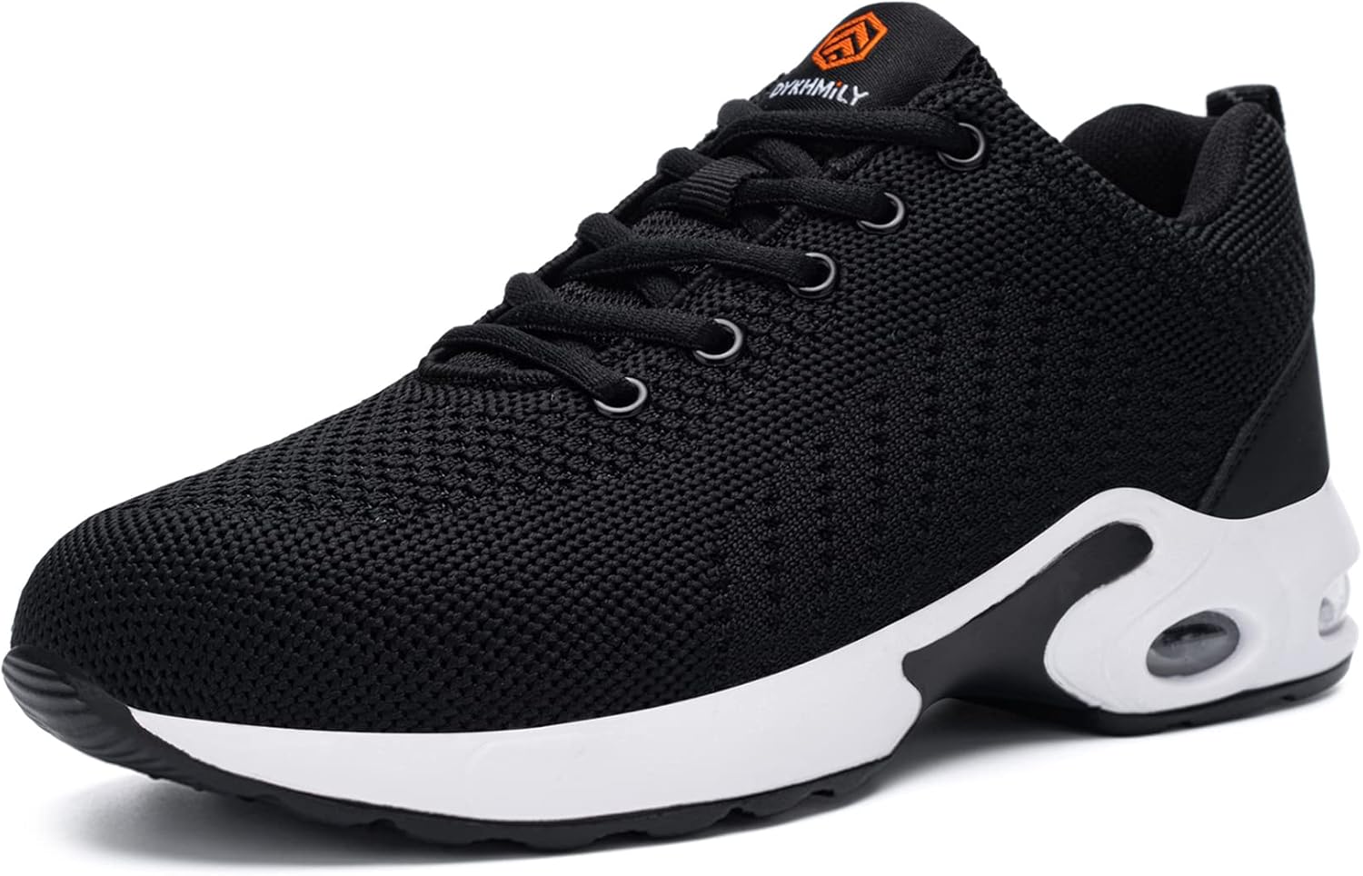 DYKHMILY Steel Toe Cap Trainers Men Women Safety Trainers Lightweight Safety Shoes Cmfortable Breathable Work Trainers Air Cushion Work Shoes Anti-Smashing Work Utility Footwear