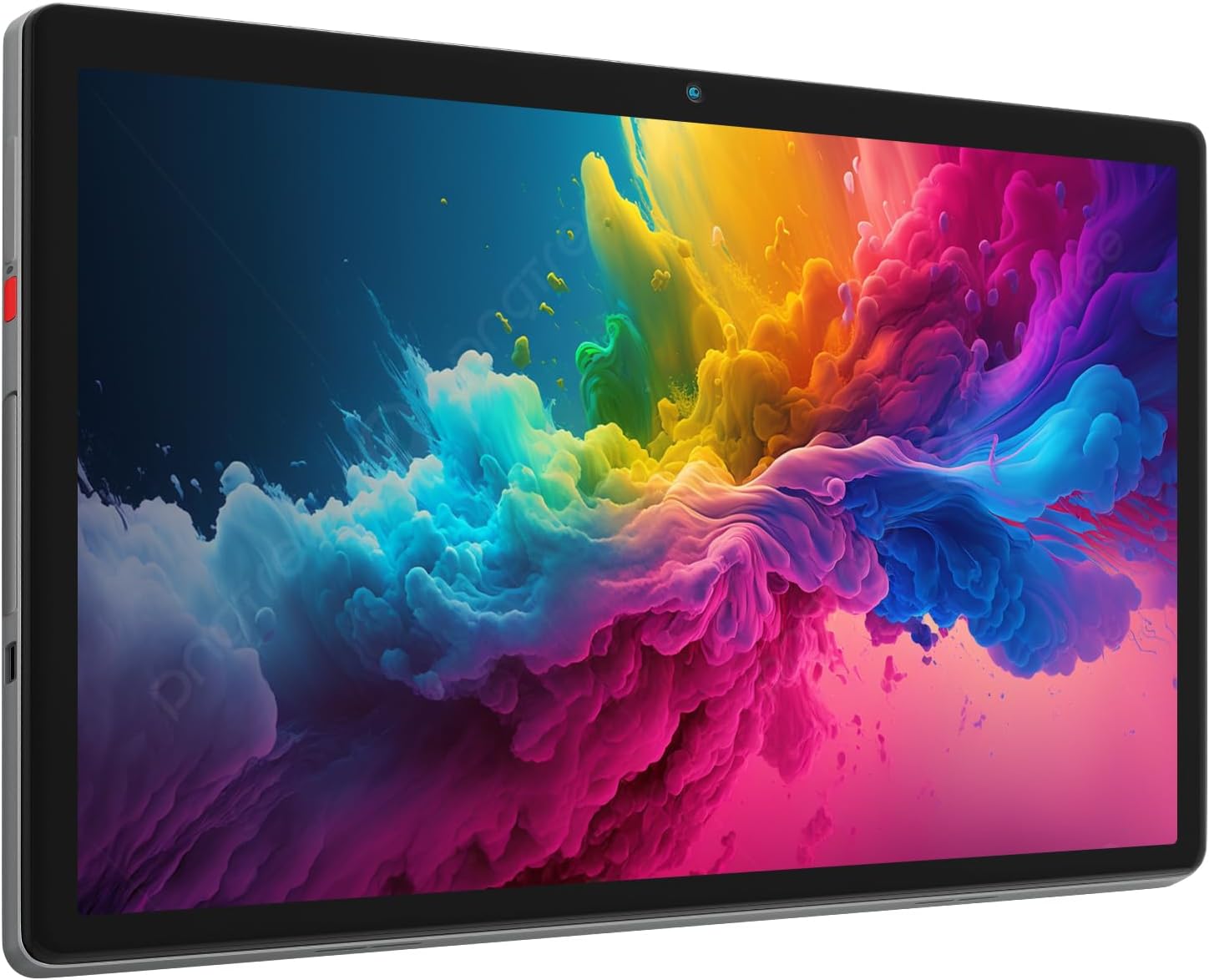 Tablet 10 Inch Android Tablets 6GB RAM + 64GB ROM Quad-Core 5000mAh 1280 x 800 HD Touch Screen 5MP + 8MP HD Camera Bluetooth 5.2 Tablet PC (Gray)