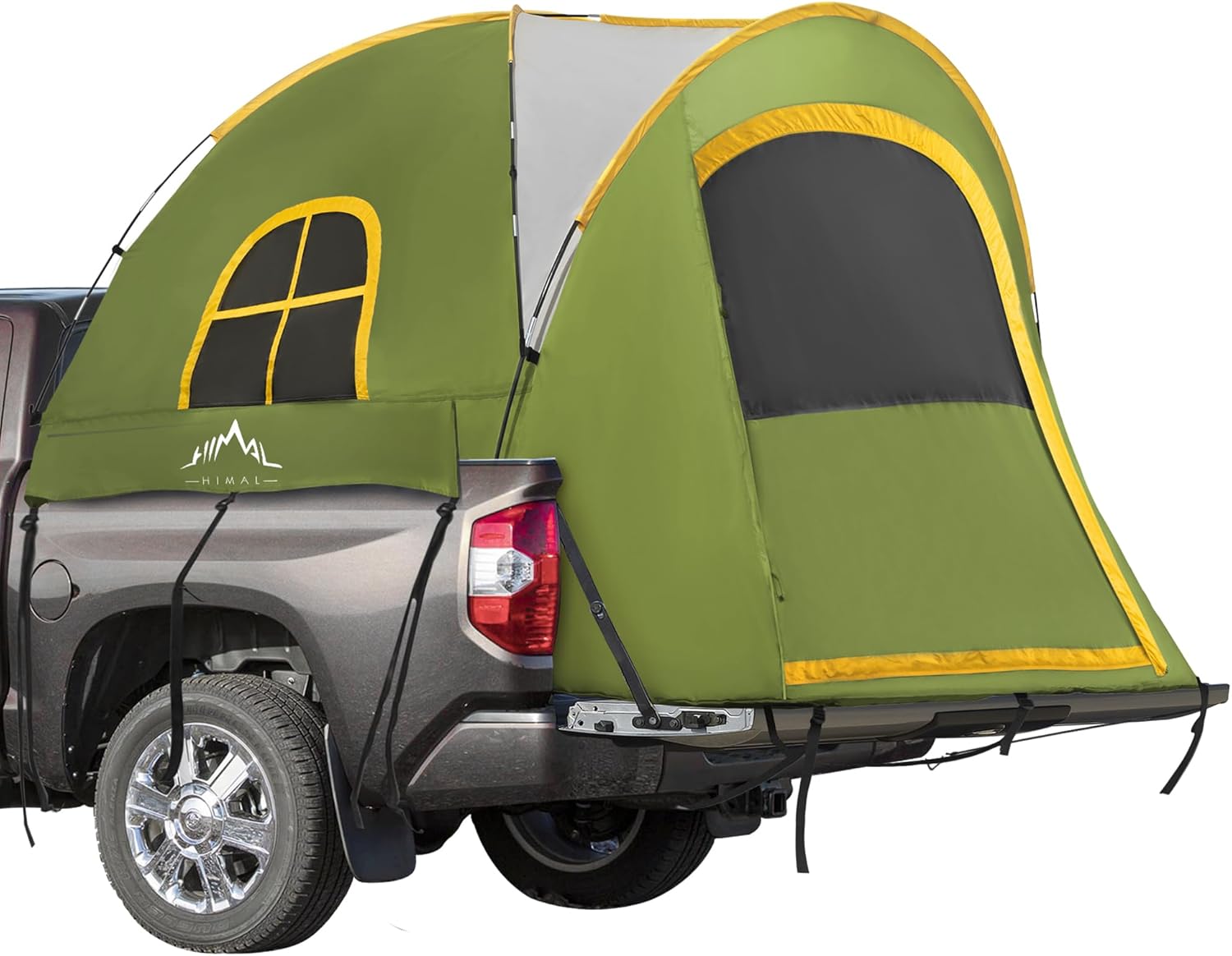 Pickup Truck Tent, Waterproof PU2000mm Double Layer for FT Truck Bed, Portable Bed Tent for Camping