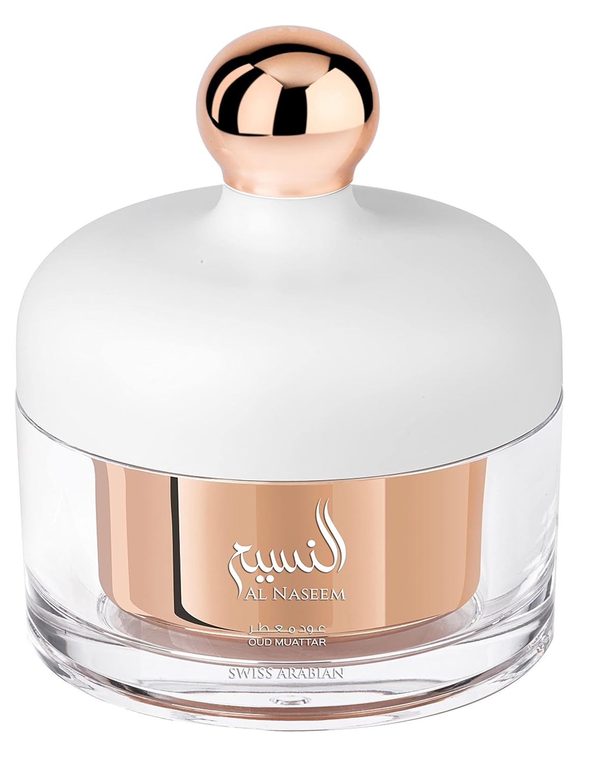 SWISS ARABIAN Oud Muattar Al Naseem - Luxury Products from Dubai - Lasting, Addictive Home Fragrance Incense - Give Your Home a Seductive Signature Aroma - Luxurious Scent of Arabia - 1.7 oz Muattar