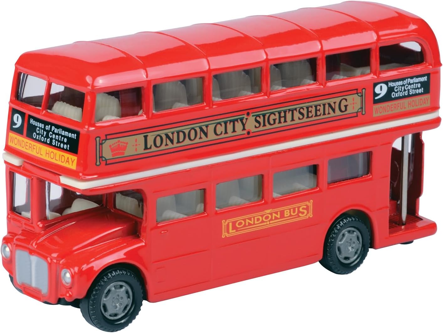 London Bus Routemaster City Tourist Closed Top Diecast 1/76 Scale Diecast