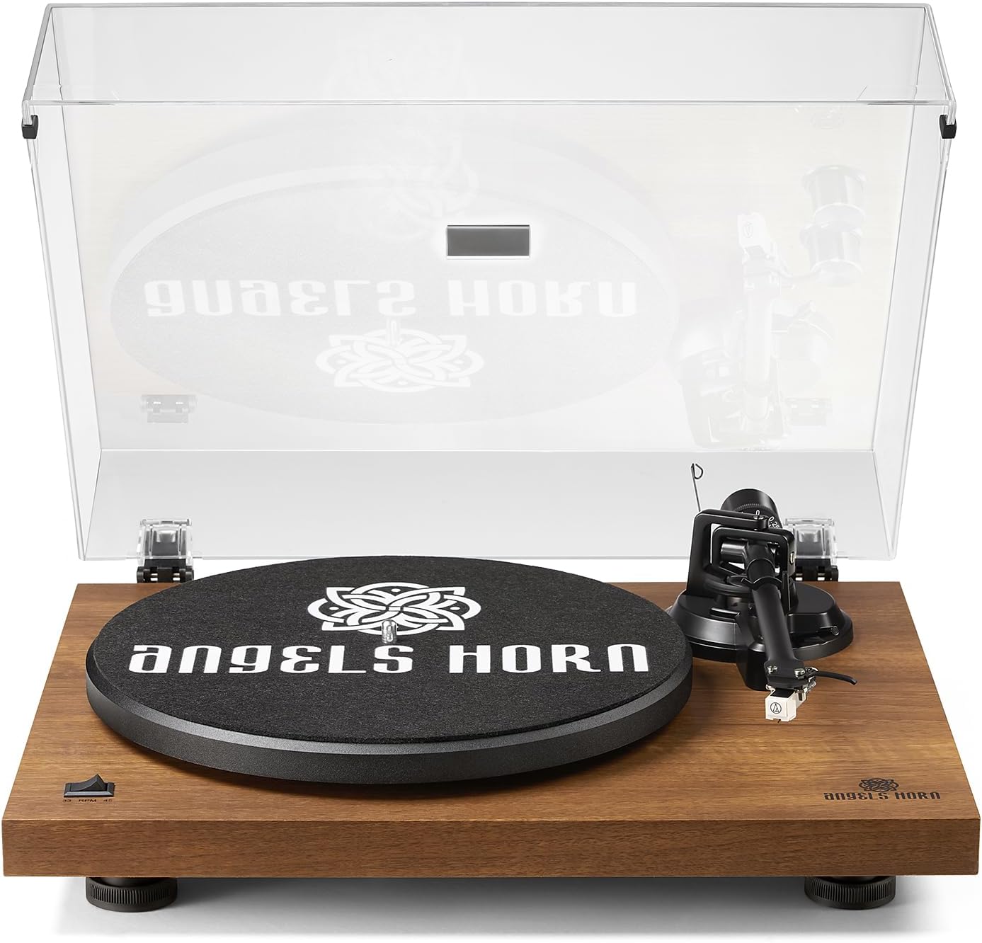 Bluetooth Turntable, Vinyl Record Player with Phono Preamp