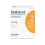 Habitrol Nicotine Transdermal System Patch | Stop Smoking Aid | Step 2 (14 mg) | 14 Patches (2 Week Kit)