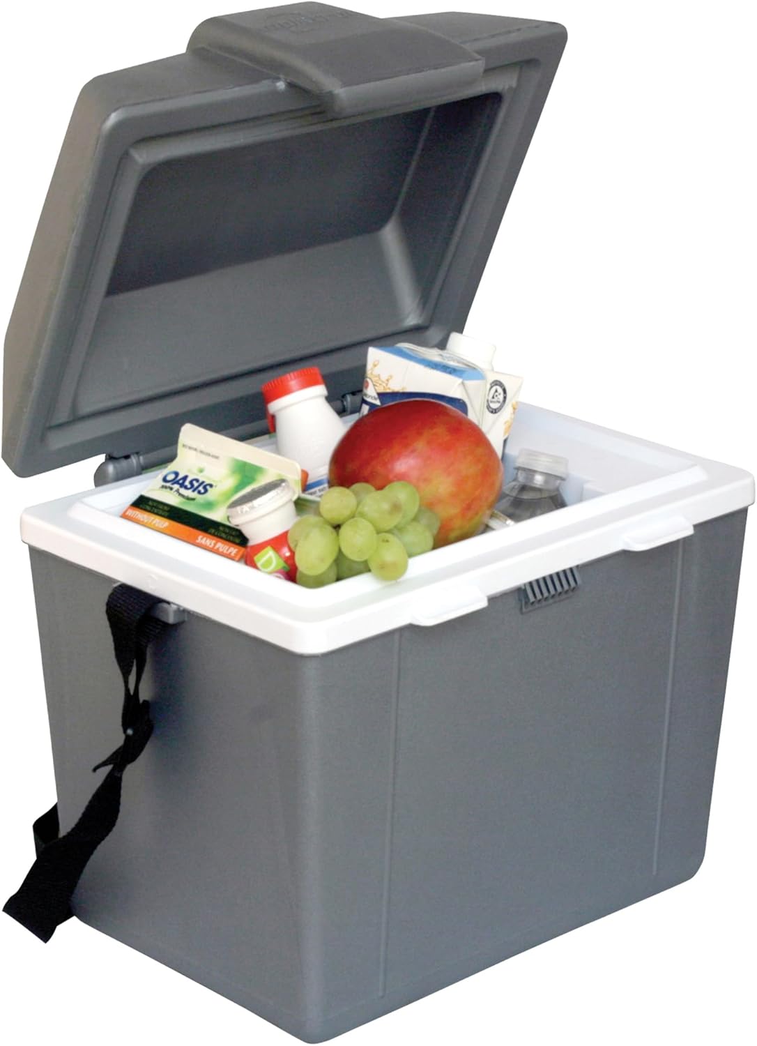 Koolatron 12V Iceless Cooler & Warmer – Portable Electric Cooler for Car, Truck, Camper, Boat, Hard Sided Mini Fridge for Camping, Picnic, Travel, Lunch, Food, Drinks, Bedroom, Office, Dorm, 9.8 Qt