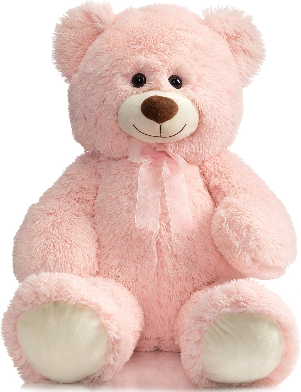 BEJOY 90cm Giant Teddy Bear Stuffed Animal Soft Toy Large Love Gift Child Dolls Plush 36inch Teddy Bears, Pink