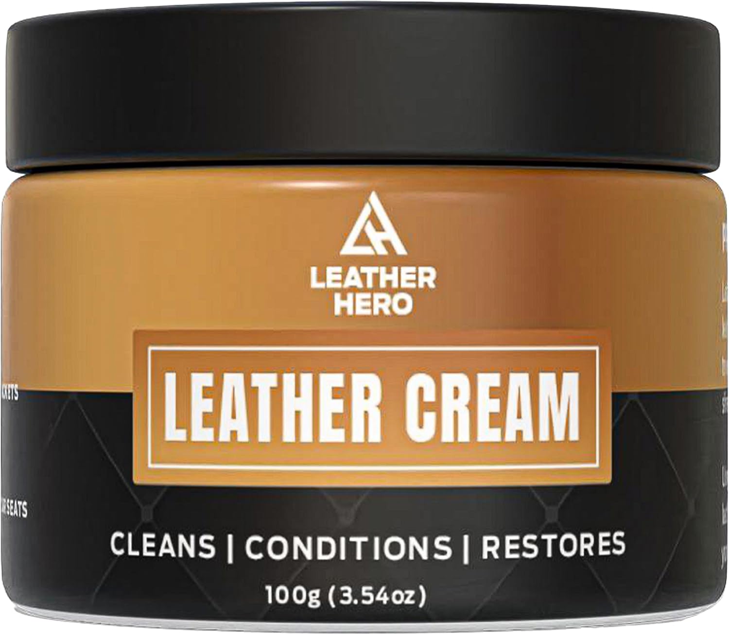 Leather Cleaner and Conditioner for Purses, Shoes, Furniture, Car Interior, and Leather Products - Leather Moisturizer, Wont Darken Leather Couch Cleaner with Protector, Non-Toxic & Safe