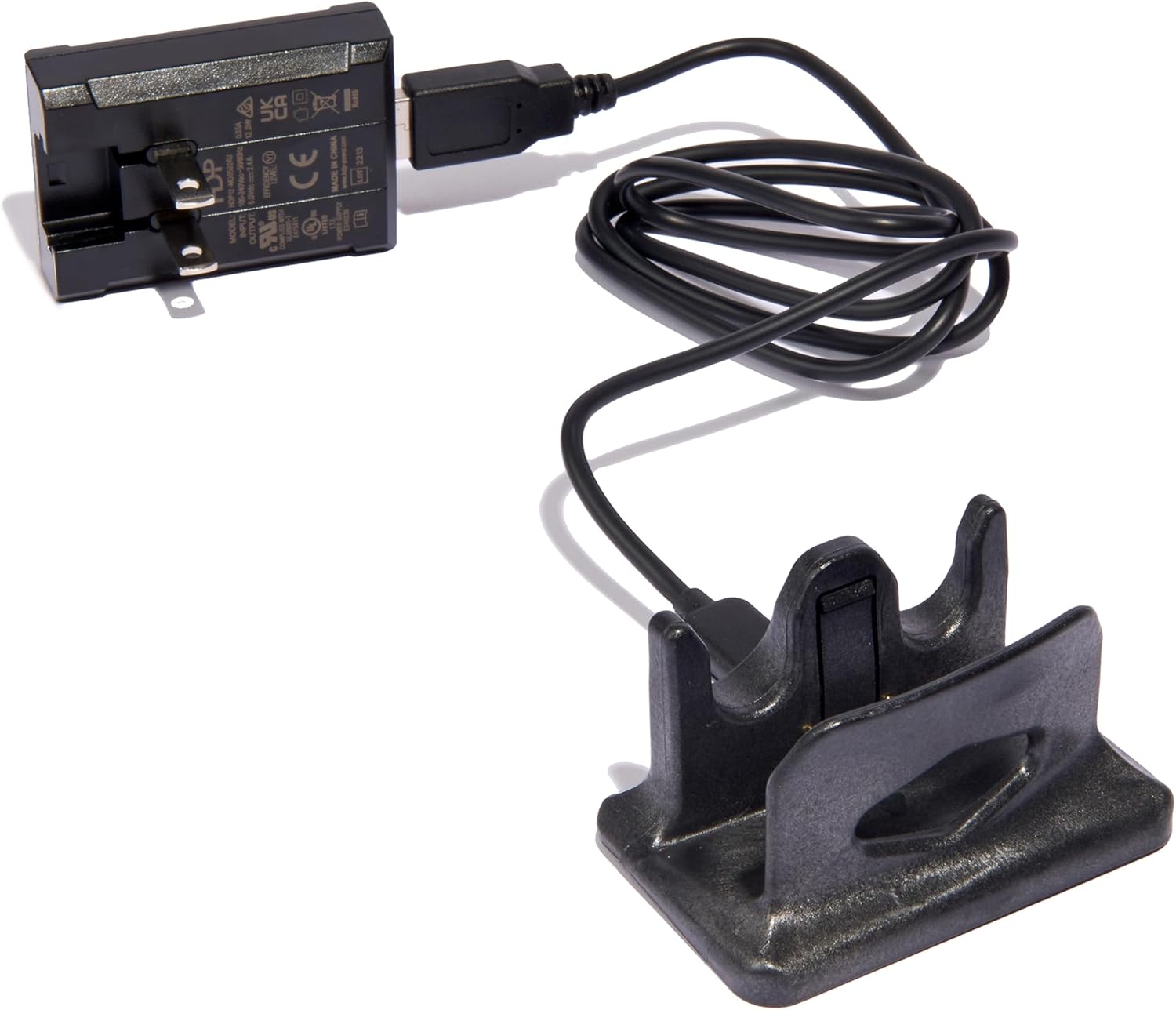 SpotOn GPS Dog Fence Charging Kit, Portable Charger for Wireless Dog Fence & GPS Tracker, Extended Battery Life Mode, Includes Collar Cradle, Plug & Cable, Collar Sold Separately