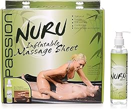 Nuru Inflatable Massage Sheet Deluxe Kit
