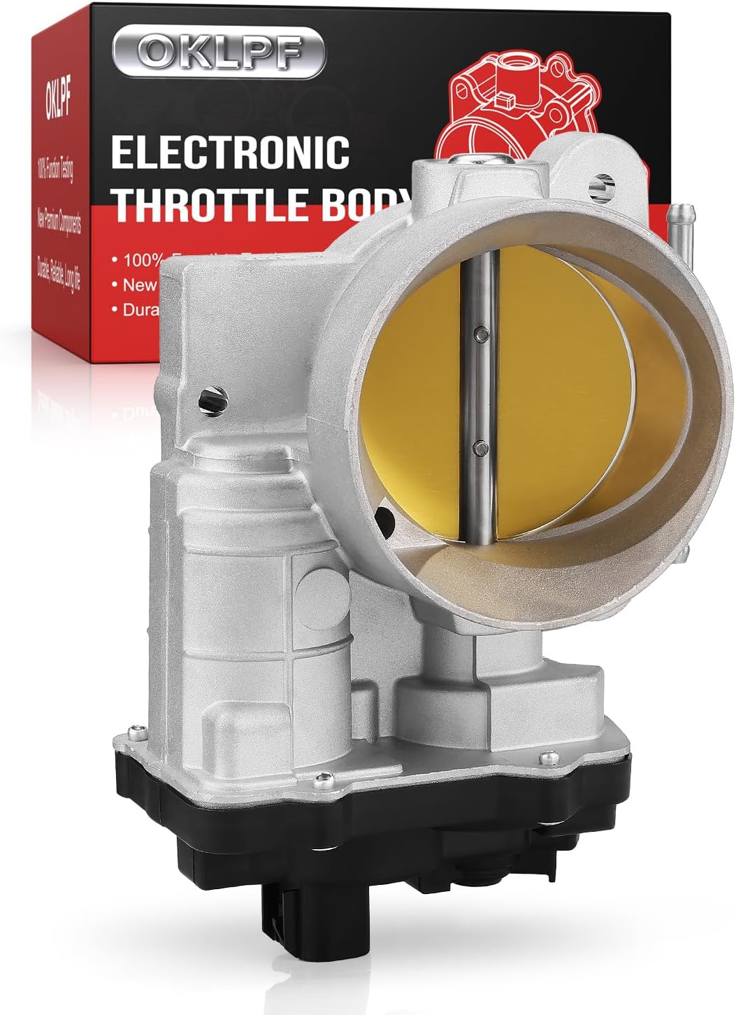 OKLPF Throttle Body 12570800 Compatible with Chevy, GMC, Cadillac, Buick,Isuzu，& Hummer Models - Avalanche, Silverado 1500 2500 3500, Suburban, Tahoe, Envoy, Sierra, Yukon, Escalade,NPR,Ascender