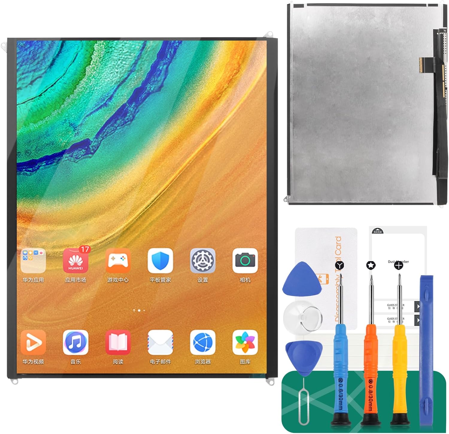 SRJTEK LCD Display Screen Replacement Parts for IPad 3 IPad 4 Generation (9.7"),Display Screen for A1416 A1403 A1430, A1458 A1459 A1460