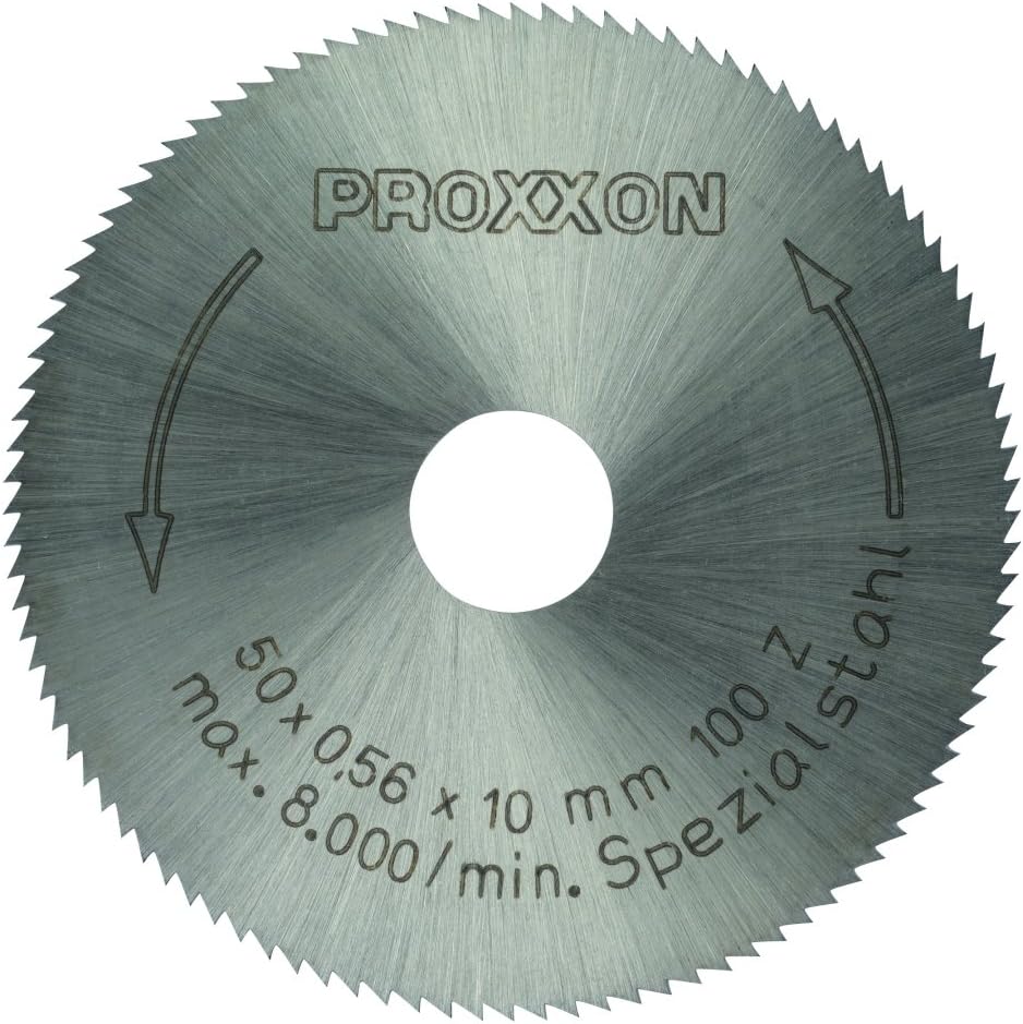 Proxxon 28020 HSS saw blade for KS 115, 2", Silver