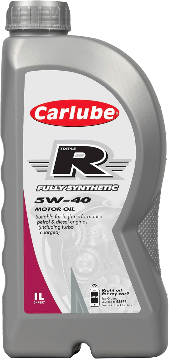 Carlube Triple R 5W40 Fully Synthetic Oil 1 Litre