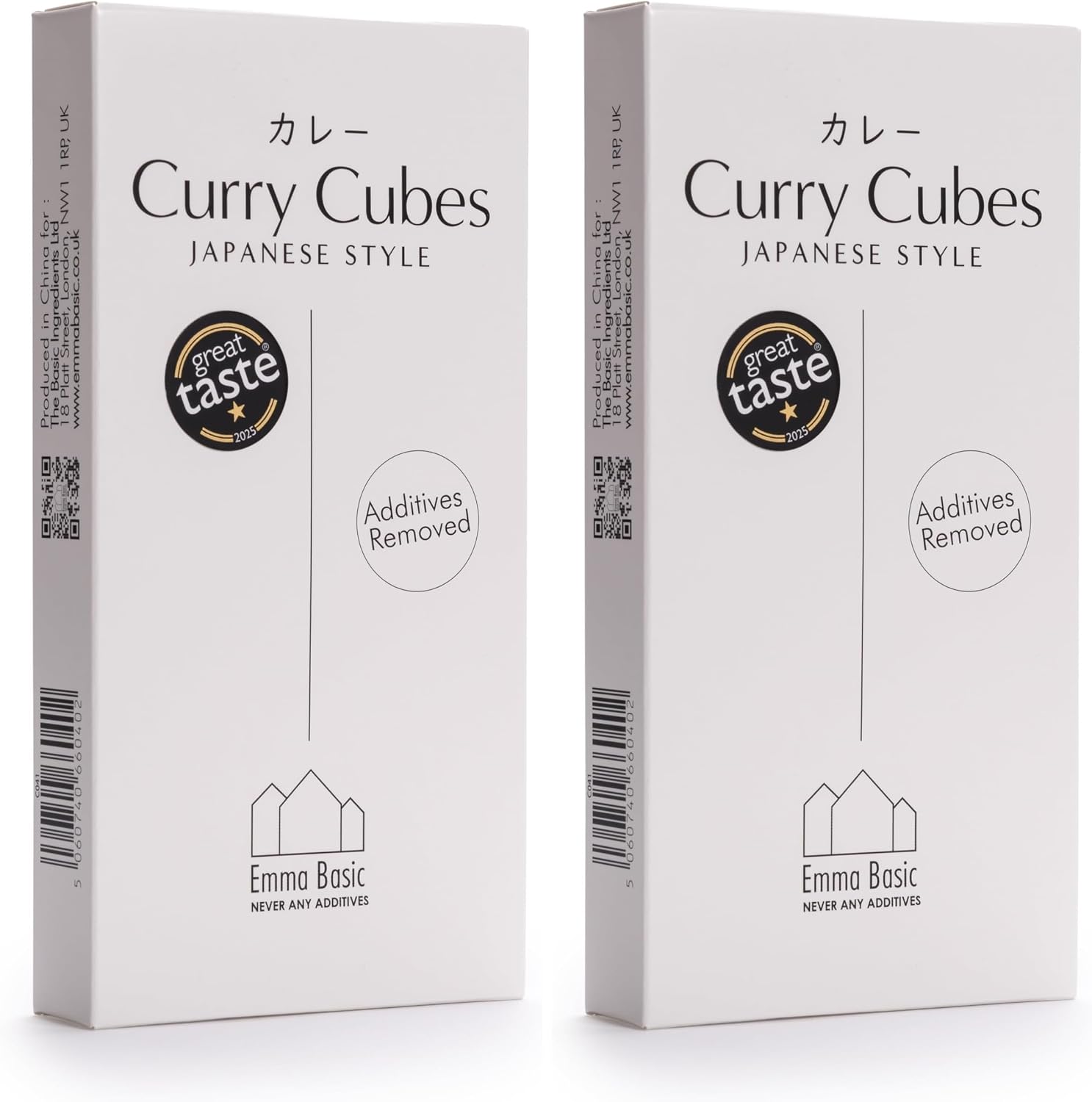 Emma Basic - Japanese Style Curry 200g | Pack of 2x200g | Vegan | Gluten Free | 8 servings