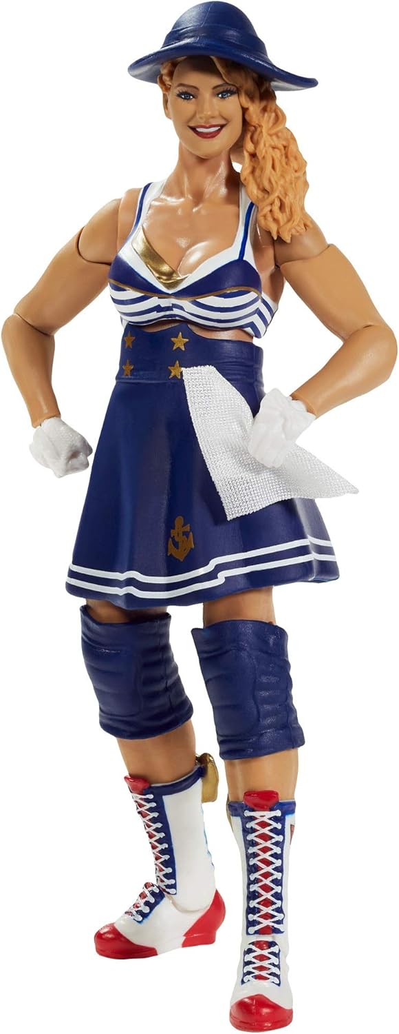 WWE Lacey Evans Elite Series #76 Deluxe Action Figure with Realistic Facial Detailing, Iconic Ring Gear & Accessories