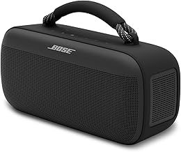 Bose SoundLink Max Portable Speaker, Large IP67 Waterproof Bluetooth Speaker, Up to 20 Hours of Playtime, USB-C, Built-in 3.5mm AUX Input, Black