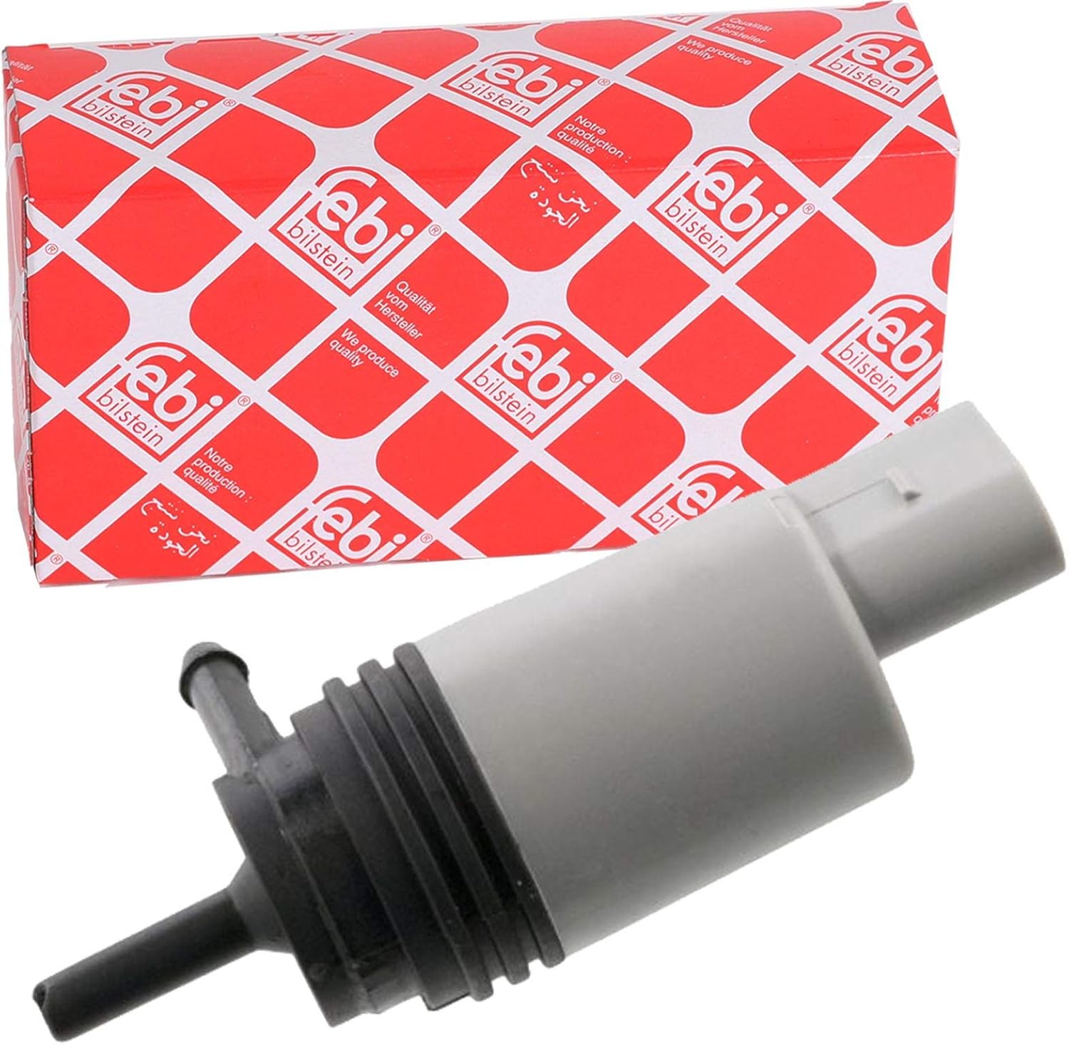 febi bilstein 26495 Washer Pump for windscreen- and headlight-washer system, pack of one