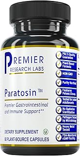 Premier Research Labs Paratosin - for GI & Digestive Health with Clove Buds, Reishi, Wild Bear Garlic & Hyssop - Aids Immunity Support - Vegan & Vegetarian - 60 Plant-Source Capsules