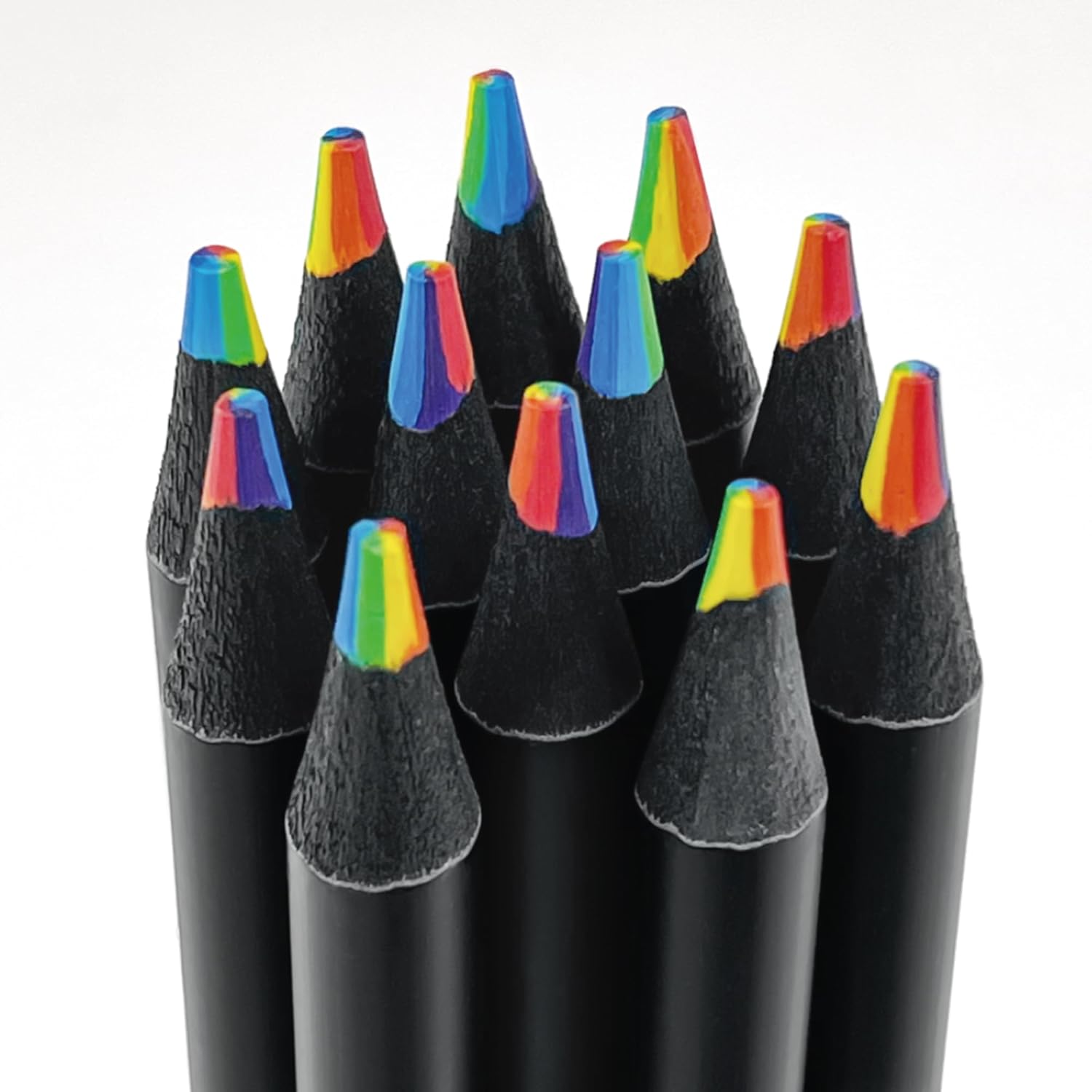 OHOME Stocking Stuffers - 12 Rainbow Colored Pencils - Christmas Games Crafts for kids,Art Supplies Drawing Kit for Teen Girl Gifts Trendy Stuff | Christmas Gifts for Grandkids