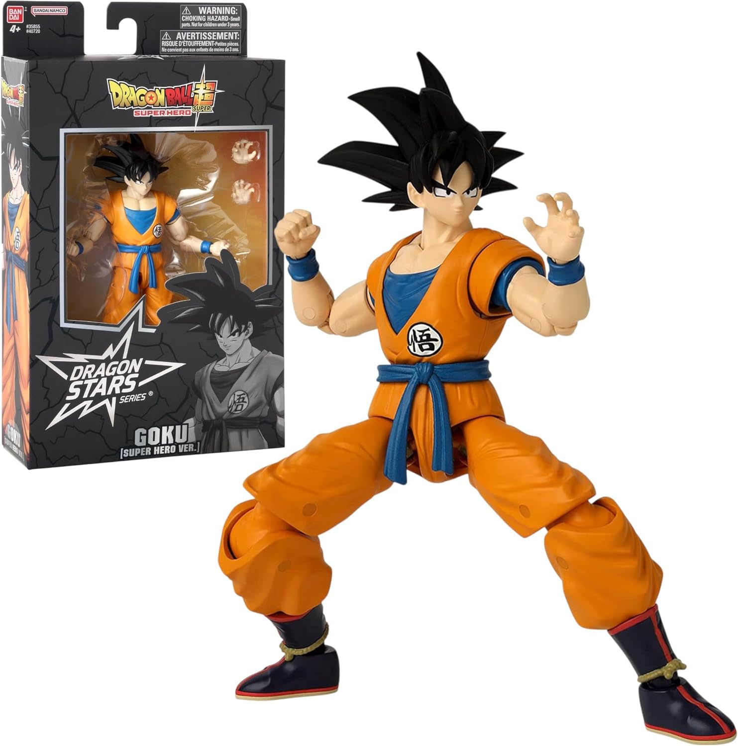 Bandai Dragon Stars Figures Superhero Goku | Superhero Goku Action Figure | 17cm Articulated Action Figure | Bandai Dragon Stars Anime Figures | Anime Gifts And Merch