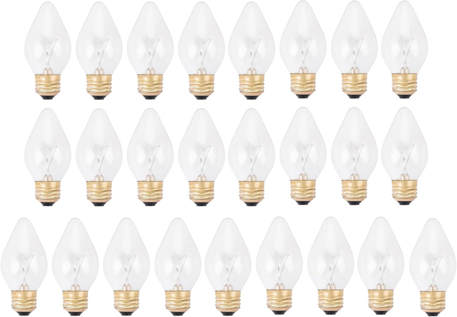 OCS Parts Hatco 02.30.043.00 Specialty Light Bulbs for Commercial Heat Warmers | 25-Pack | 60W E25 Torpedo Shape PFTE Coated High Temp Shatter Resistant Specialty Consumer Lamps