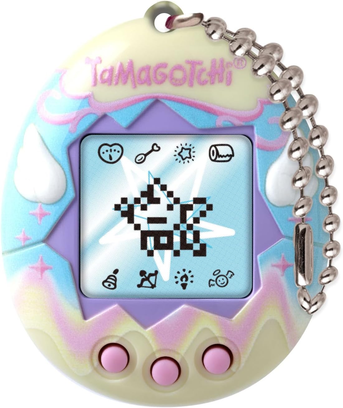 TAMAGOTCHI Bandai Original Angel Party Digital Pet | Nurture And Raise The Original Electronic Pet Japanese Kids Toys For Girls And Boys Make Great 90s Retro Gifts