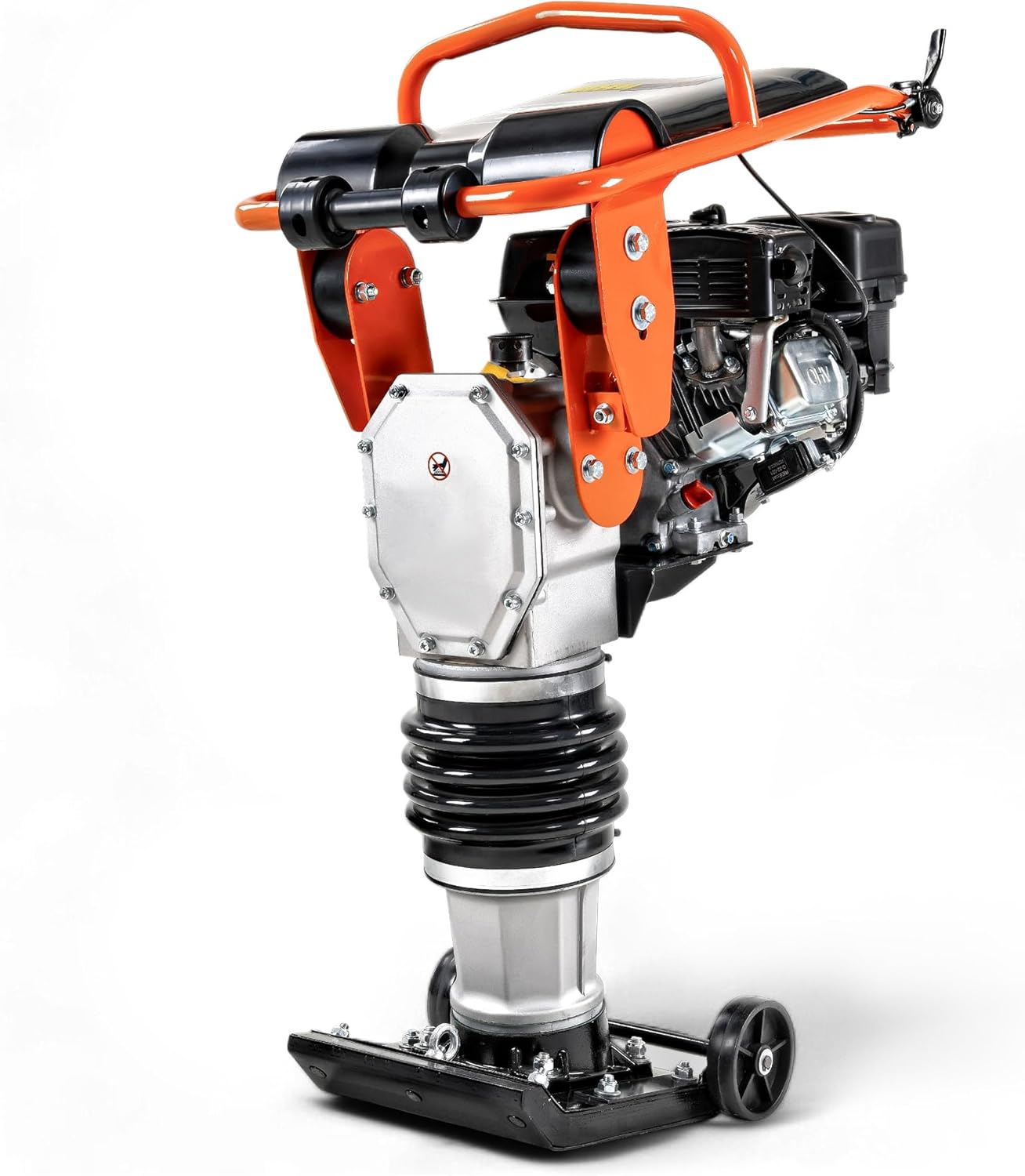 SuperHandy Jumping Jack Tamping Rammer, 209cc 7HP 4-Stroke Gas Engine, 3500 lbs Impact Force, 137lbs Weight, 26" Max Compaction Depth