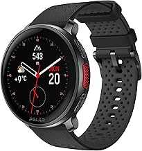 Polar Vantage V3, Sport Watch with GPS, Heart Rate Monitor, and Extended Battery Life, Smart Watch for Men and Women, Offline Maps, Running, Triathlon Watch, Black