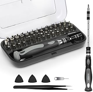 Precision Screwdriver Set - 48 in 1 screwdriver bit set Magnetic Small Screwdriver Set with Case, mini screwdriver set for Computer, Laptop, iPhone, MacBook, PC, Game Console, Eyeglass