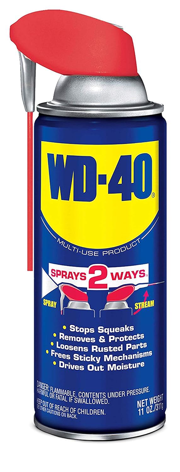 WD-40 Multi-Use Product with Smart Straw Sprays 2 Ways, 11 OZ