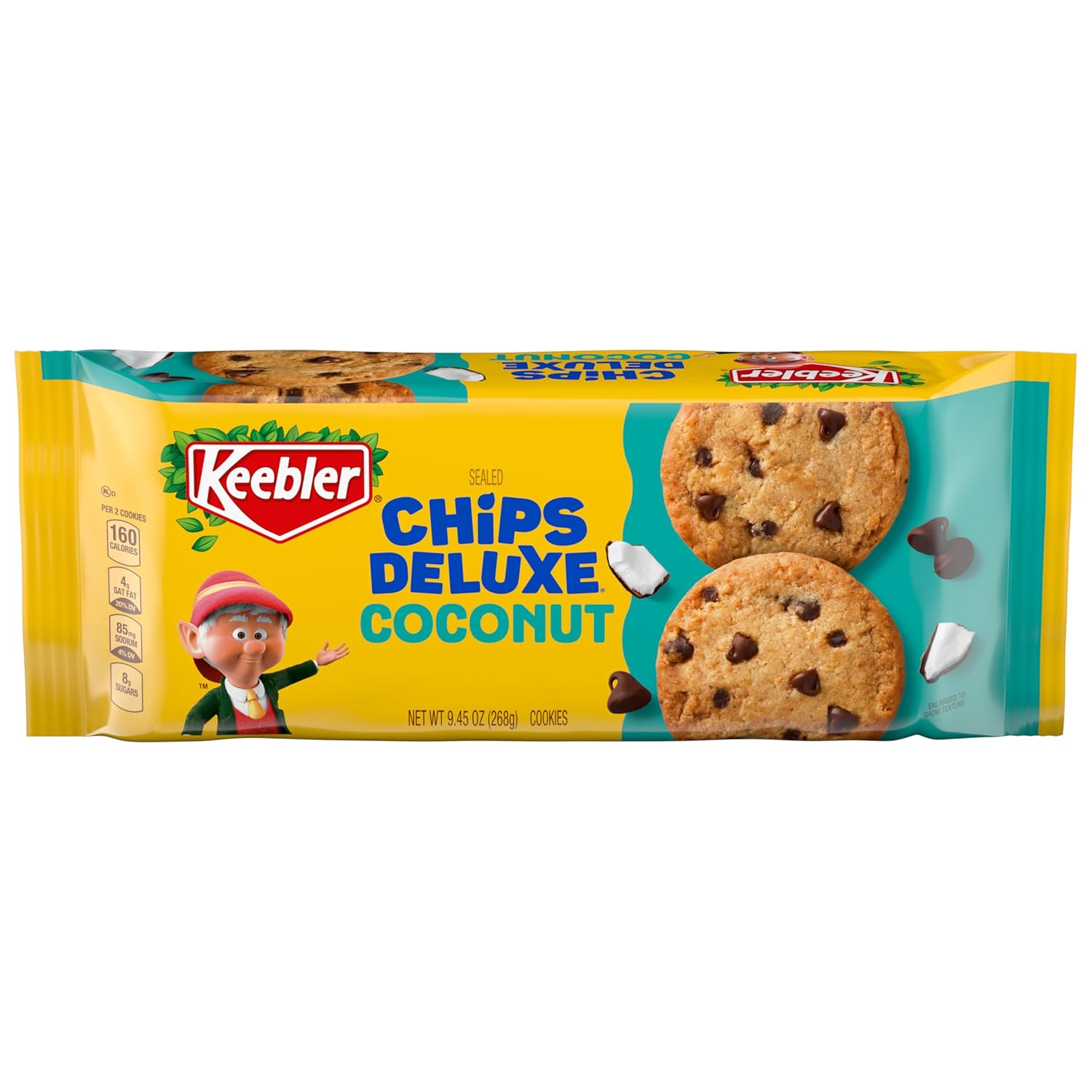 Keebler Chips Deluxe Coconut Cookies, 9.45oz