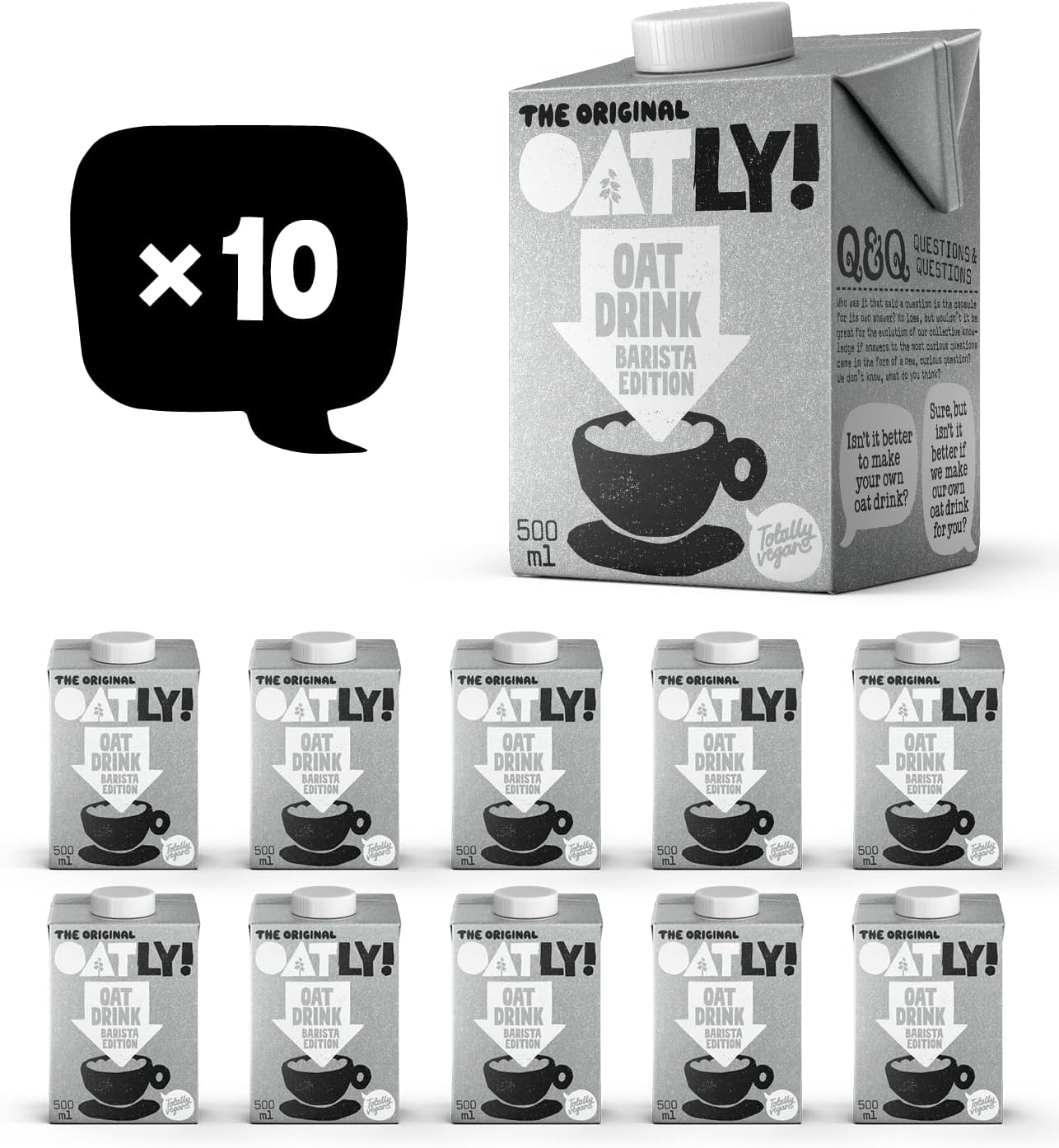 OATLY Oat Drink Barista Edition 500ml (Pack of 10)