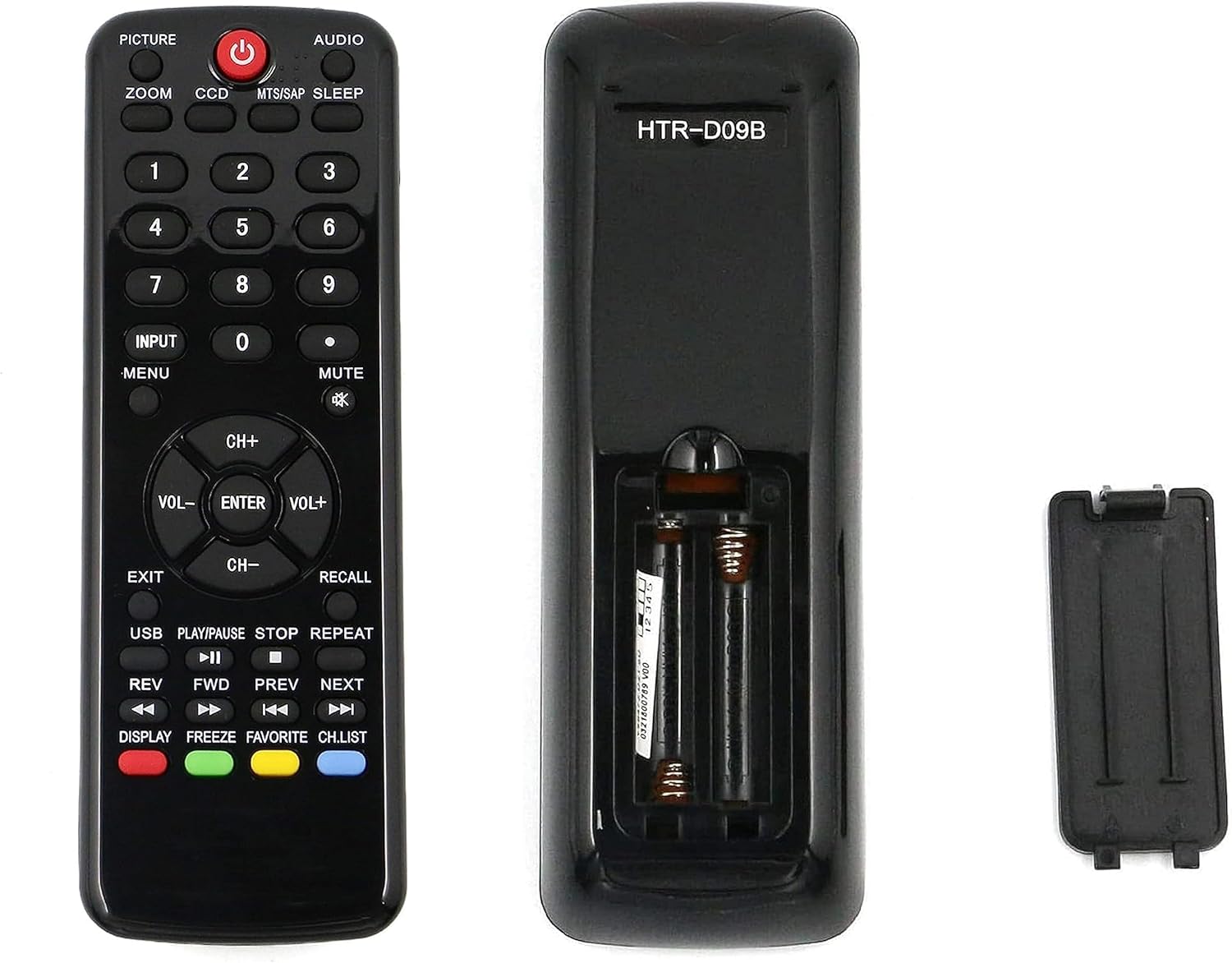 HTR-D09B Remote Control for Haier TV LE22D3380 LE22D3380A LE24C3320A LE29F2320 L32A2120 L39B2180C L39B2180D LE39D2380 LE42D2380 LE46A2280 L50B2180 L50B2180A LE50F2280 LE50F2280A LE55B1381C