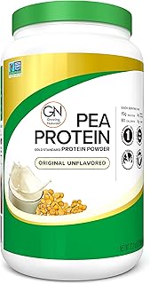 Raw Pea Protein Powder, Vegan Plant Based Protein, BCAA, Low-Carb, Low-Sugar, Original Unflavored, 2 Pound (Pack of 1)