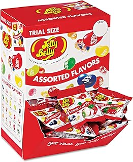 Jelly Belly Jelly Beans, 20 Flavors, .35-oz Trial Size Packs, 80 Count
