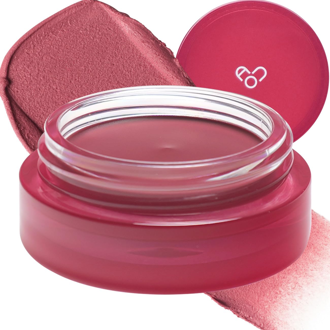 AOU FLOOFY MATTE BALM Tinted Balm Blusher for Lips and Cheeks 0.15Oz (03 Cotton Balm)