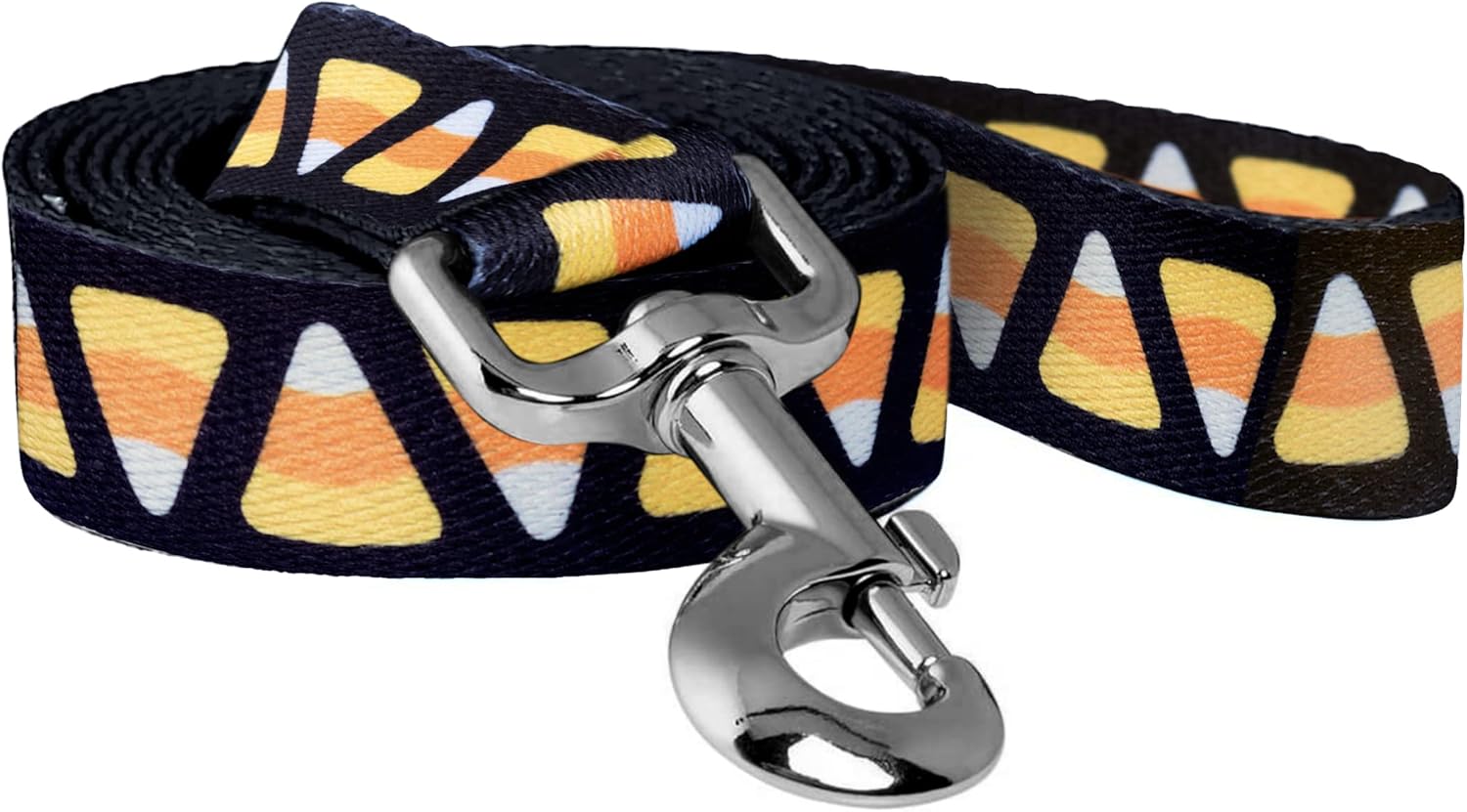 Native Pup Halloween Dog Leash (Halloween Candy Corn)